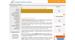 Desktop Screenshot of cia.org.in