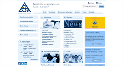 Desktop Screenshot of cia.cz