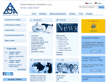 Tablet Screenshot of cia.cz